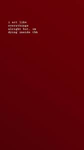 Pin By Dusty On Quotes Red Quotes Red Aesthetic Aesthetic Wallpapers
