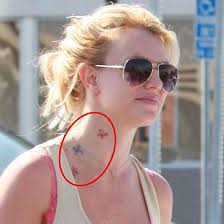 A weapon consisting of a pole with a sharp, usually metal, point at one end, that is either thrown or held in the hand vac1/istock/getty images plus/gettyimages a thin pointed stem or leaf: Top 10 Britney Spears Tattoo Designs