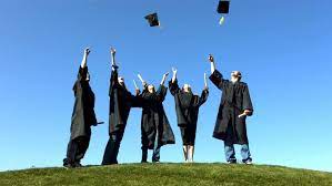 Graduates Throw Caps Into Air Stock Footage Video 100 Royalty Free 4559930 Shutterstock