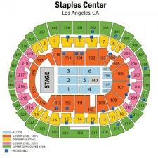 Staples Center Seating Chart Monsta X Staples Center Seating