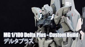 Skip to the end of the images gallery. Gundam Model Kits Mg 1 100 Delta Plus Custom Build Facebook