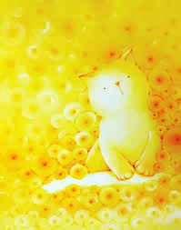 Yellow Cat Joy Illustration Cizimler Cizilecek Seyler