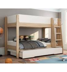 3 foam mattresses with covers includes. Abbey Bunk Bed And Trundle Triple Sleeper
