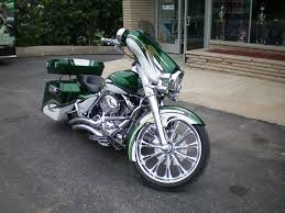 Custom Bagger For Sale Craigslist Harley Bagger Stretched Saddlebags Harley Bikes Harley Davidson Street Glide Harley Bagger