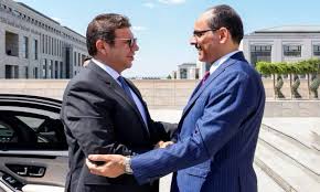 الوزير حسن رشاد يبحث مع رئيس الاستخبارات التركية تكثيف الجهود للتوصل إلى تسوية شاملة لأزمات المنطقة