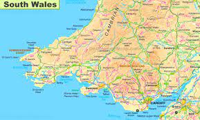 Learn how to create your own. Map Of South Wales