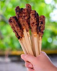 Sate Pusut Khas Lombok Indonesia