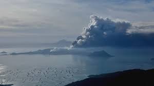 Situated on an island in the middle of a lake, it is one of the world's smallest volcanoes and has recorded at least 34 eruptions in the past. Taal Volcano Lava Spews As Hazardous Eruption Feared Bbc News