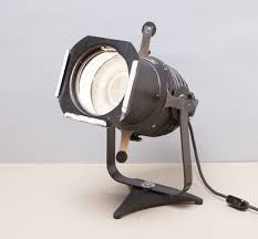 Altman Spot Light Vintage Theater Light Converted To Use Etsy Theatre Lighting Vintage Theatre Metal Base