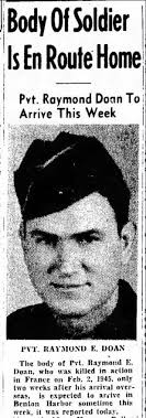 Raymond Edward Doan (1922-1945)