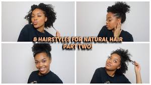 Stuck on how to style your short hair? 8 Poppin Hairstyles For Natural Hair 3c 4a Youtube