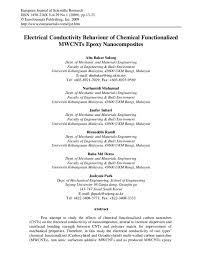 Universiti kebangsaan malaysia (ukm) was established in 1970, this university was born from the aim of keeping the malay language as the national language of the knowledge. Pdf Electrical Conductivity Behaviour Of Chemical Functionalized Mwcnts Epoxy Nanocomposites Rizauddin Ramli Academia Edu