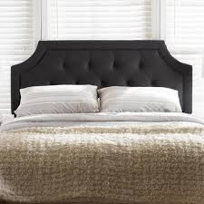 Choose your perfect grey fabric bed from our wide selection, luxuriously upholstered in tweed, twill or extravagant velvet, then pick your favourite shade from a selection that ranges from deep charcoal to. Baxton Studio Mars Dark Gray Fabric Upholstered Full Size Headboard 28862 7259 Hd The Home Depot