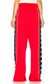 Faith Connexion X Kappa Tear Away Pant In Red Lyst