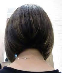 Wispy stacked bob for straight hair a bob cut with sliced layers is an easy way to bring life back into your straight hair. Bob Haircuts For Fine Hair Back View