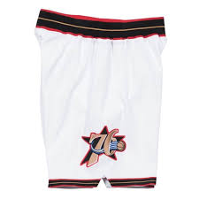 Philadelphia 76ers retro shorts with sixers emblem. 76ers Mitchell And Ness Shorts