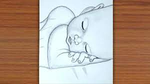 I love using watercolours, coloured pencils and charcoal to create artwork with! How To Draw A Baby Pencil Sketch A Cute Baby With Butterfly Pencil Sketch Youtube