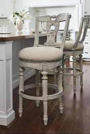It was a 3800 sq. Promenade Swivel Bar Stool 31 H Seat Frontgate French Country Dining Room Table Counter Stools Condo Kitchen