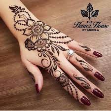White paint henna on skin. Easy And Simple Mehndi Designs For Hands Images 2021 Women Fashion Blog