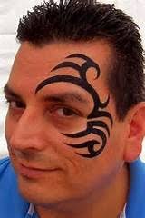 Face Painting Clown In Burlington Oakville Hamilton Ontario Face Caras Pintadas Maquillaje Hombre Maquillaje De Fantasia