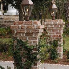 Home Carolina Lanterns And Lighting Brick Driveway Brick Columns Driveway Entrance