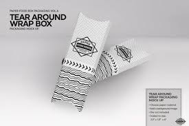 Brand computer software, box mockup, purple, box mockup png. Tear Around Wrap Packaging Mockup Perfect Psd Resolution Design Packaging Mockup Free Packaging Mockup Food Box Packaging