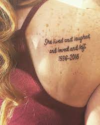 Rip tattoos help us remember our loved ones who have passed away. 9 Grandma Tattoos Ideas Grandma Tattoos Tattoos Funny Tattoos