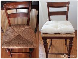Lewis Sheron Diy Cushion Tutorial Before And After Slipcovers For Chairs Dining Room Chair Cushions Leather Dining Room Chairs