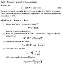 How To Calculate Hat Matrix For Penalized Spline Regressions Cross Validated