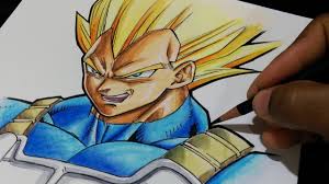 The rules of the game were changed drastically, making it incompatible with previous expansions. Drawing Vegeta Super Saiyan Dragon Ball Z Youtube