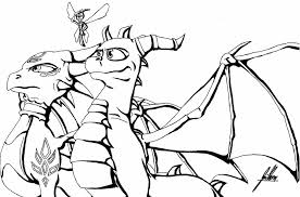 Dessins Gratuits à Colorier - Coloriage Spyro à imprimer