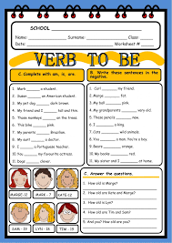 глагол To Be в Present Simple упражнения для детей Diyeslovo To Be V Present Simple Vpravi Poshuk Google In 2020 English Verbs English Exercises English Classroom