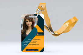 This free employee id card design is editable online. Unique Company Id Card Design Template Psd Graphicsfamily
