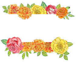 Watercolor Mexican Floral Arrangements Clipart El Dia De Etsy Wreath Clip Art Autumn Invitations Clip Art