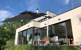 A cantilever parasol provides shade from the sun and rain, but the. Luxury Cantiliver Parasols Official Solero Parasols Website