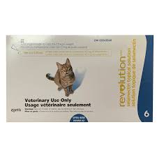 Revolution for cats and dogs, containing the medication selamectin, not only prevents and treats heartworm, fleas, ear mites, sarcoptic mange, and certain types of ticks, but also controls hookworms. Buy Revolution Pets Drug Mart