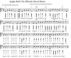 Download jingle bells | easy piano. Jingle Bells Tin Whistle Easy Piano Sheet Music Irish Folk Songs