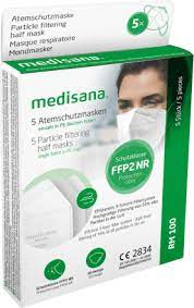 Die filterleistung würde sinken und somit auch der schutz. Medisana Atemschutzmaske Ffp2 Rm100 5 St Dauerhaft Gunstig Online Kaufen Dm De