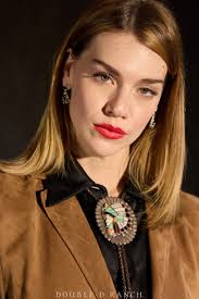 Bolo, Inlay, Comanche, Mixed Stones With Unique Sterling Bezel, Ralph