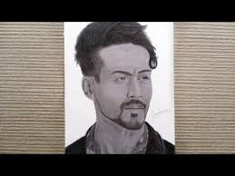 Tiger Shorff Sketch With New Look And Style Pencil Sketch Youtube In 2020 Tiger Drawing Male Sketch Pencil Sketch