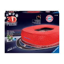 3 минуты назад 3 мин. 3d Jigsaw Allianz Arena Night Edition Official Fc Bayern Munich Store