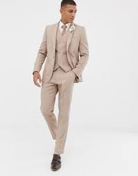 This jacket is flattering thanks to the slimming effect it has on the body. 8 Best Beige Suits Wedding Ideas Beige Suits Beige Suits Wedding Suits