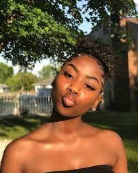 She mesmerised everyone with her beauty. 59 Black Girl Instagram Ideas Natural Hair Styles Black Girl Instagram Curly Hair Styles