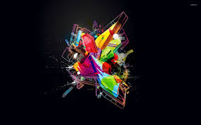Up to 70% off top brands & styles. Geometrical Shape Splash Wallpaper Abstract Wallpapers 14344