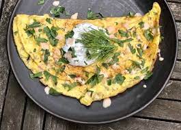An Omelet With An Unexpected Creamy Filling Tahini Published 2020 Tahini Other Recipes Greek Yogurt Toppings