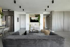 Collect this idea house in estoril, portugal was developed by frederico valsassina architects in the shape of an imposing modern residence, with large windows. Modern Urban Apartment In Tel Aviv Studio Perri Interior Design Archdaily