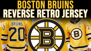 Boston will wear a gold version of their. Boston Bruins Reverse Retro Jersey Youtube