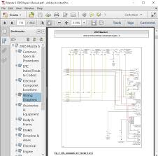 Mazda 6 wiring diagram manual. Mazda 6 2005 Repair Manual Autoservicerepair