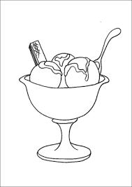 There is a patent here which was filed in 2001 for a frozen dessert novelty which changes color. Ice Cream Sundae And Spoon Coloring Page