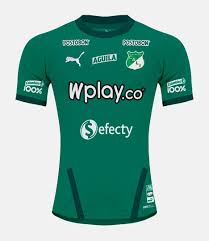 Posterior a esto vuelve a jugar con santa fe durante las temporadas 2004 y 2005. Camiseta Local Deportivo Cali 2020